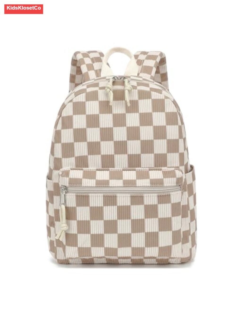 Corduroy Mini Backpack Purse Small Casual Daypack for Women Girls School Travel